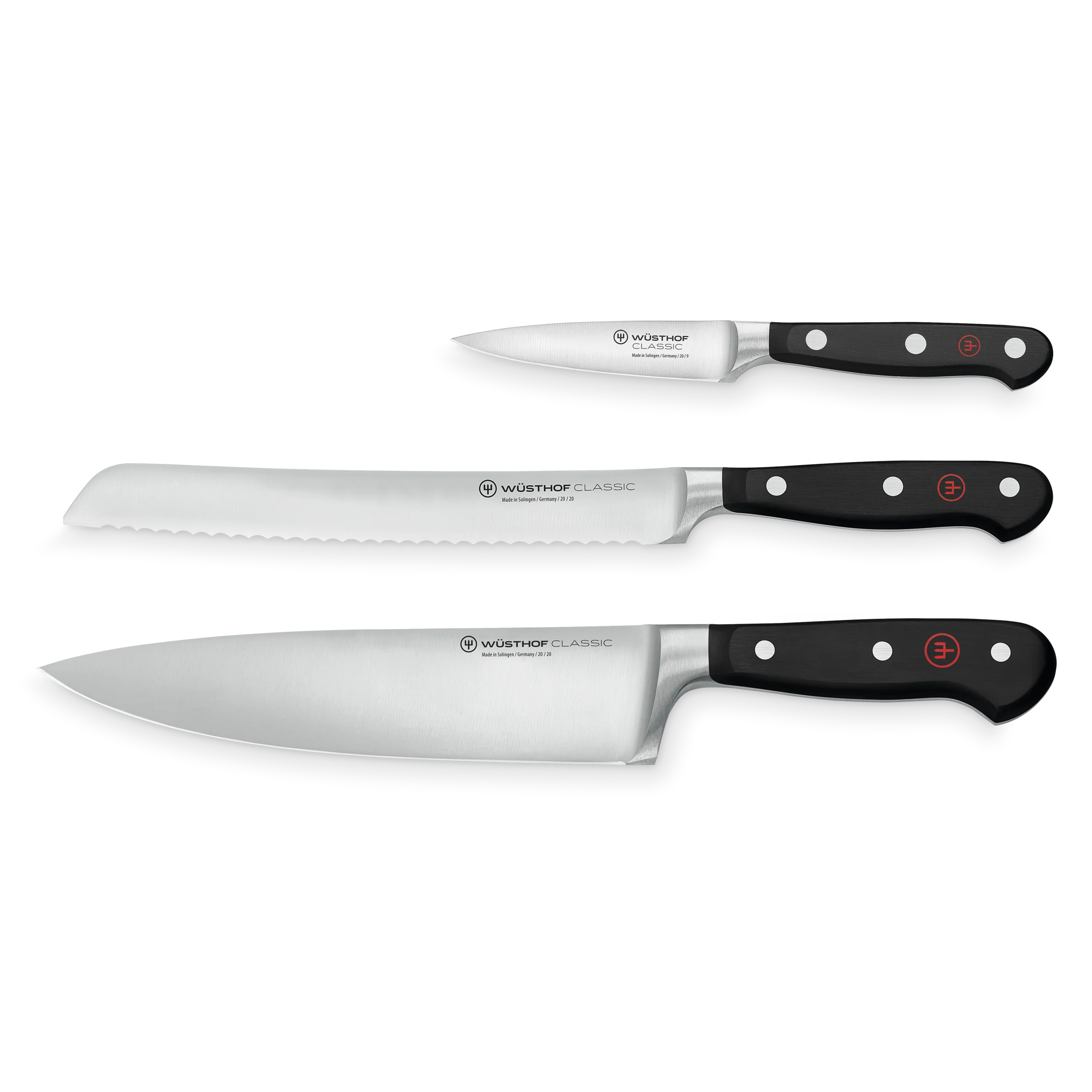 Wüsthof Classic Messenset, 3 delig 1120160304